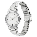 Sonata Quartz Analog White Dial Stainless Steel Strap Watch for Men