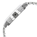 Sonata Quartz Analog White Dial Stainless Steel Strap Watch for Men