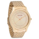 Sonata Essentials Quartz Analog Champagne Dial Golden Stainless Steel Strap Watch For Men