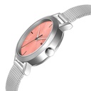 Sonata Linnea Pink Dial Women Watch With Stainless Steel Strap