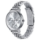 Sonata Wedding Edit Quartz Multifunction Silver Dial Stainless Steel Strap Watch For Women
