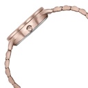 Sonata Wedding Edit Quartz Multifunction Pink Dial Stainless Steel Strap Watch For Women