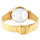 Sonata Essentials Champagne Dial Stainless Steel Strap Watch for Women
