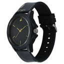 Fastrack Tees Urbanique Quartz Analog Black Dial Silicon Strap Watch For Unisex