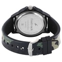 Fastrack Tees Urbanique Quartz Analog Black Dial Silicon Strap Watch For Unisex