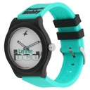 Fastrack Quartz Analog White Dial Silicone Strap Watch for Unisex