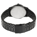 Fatrack Exuberant Black Dial Stainless Steel Strap Watch for Guys