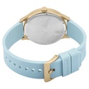 Fastrack Topicals Quartz Analog Blue Dial Silicone Strap Unisex Watch