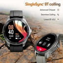 Fastrack Rogue with 3.5 CM UltraVU HD Display Sporty Smartwatch Functional Crown with AI Coach and Auto Multisport Recognition