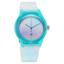 Fastrack Tees Urbanique Quartz Analog Multicoloured Dial Silicon Strap Watch For Girls