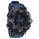 Fastrack AnaDigi Black Dial Plastic Strap Unisex Watch