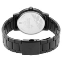 Fastrack Stunners Quartz Analog Black Dial Metal Strap Watch for Guys