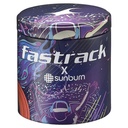Fastrack Sunburn Quartz Analog Pink Dial Leather Strap Watch for Girls
