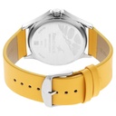 Fastrack Stunners Quartz Analog Multicoloured Dial Leather Strap Watch for Guys