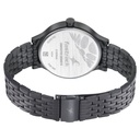 Fastrack Space Rover Quartz Analog Black Dial Stainless Steel Strap Watch for Girls