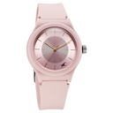 Fastrack Tees Urbanique Quartz Analog Pink Dial Silicone Strap watch For Girls