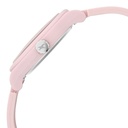 Fastrack Tees Urbanique Quartz Analog Pink Dial Silicone Strap watch For Girls