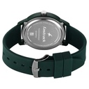 Fastrack Tees Urbanique Quartz Analog Black Dial Silicone Strap watch For Guys