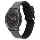 Fastrack Tees Urbanique Quartz Analog Black Dial Silicone Strap watch For Guys