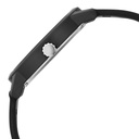 Fastrack Tees Urbanique Quartz Analog Black Dial Silicone Strap watch For Guys