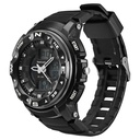 Fastrack AnaDigi Black Dial Black Colour Plastic Strap Unisex Watch