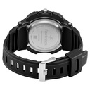 Fastrack AnaDigi Black Dial Black Colour Plastic Strap Unisex Watch