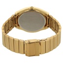Titan Quartz Analog with Day and Date Champagne Dial Golden Stainless Steel Strap Watch For Men