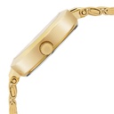 Titan Quartz Analog Champagne Dial Golden Stainless Steel Strap Watch For Women