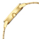 Titan Karishma Quartz Analog Silver Dial Golden Stainless Steel Strap Watch For Women