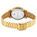 Titan Karishma Quartz Analog Silver Dial Golden Stainless Steel Strap Watch For Women