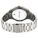 Titan Regalia Dodecagon Quartz Analog with Date Silver Dial Two Toned Stainless Steel Strap Watch For Men
