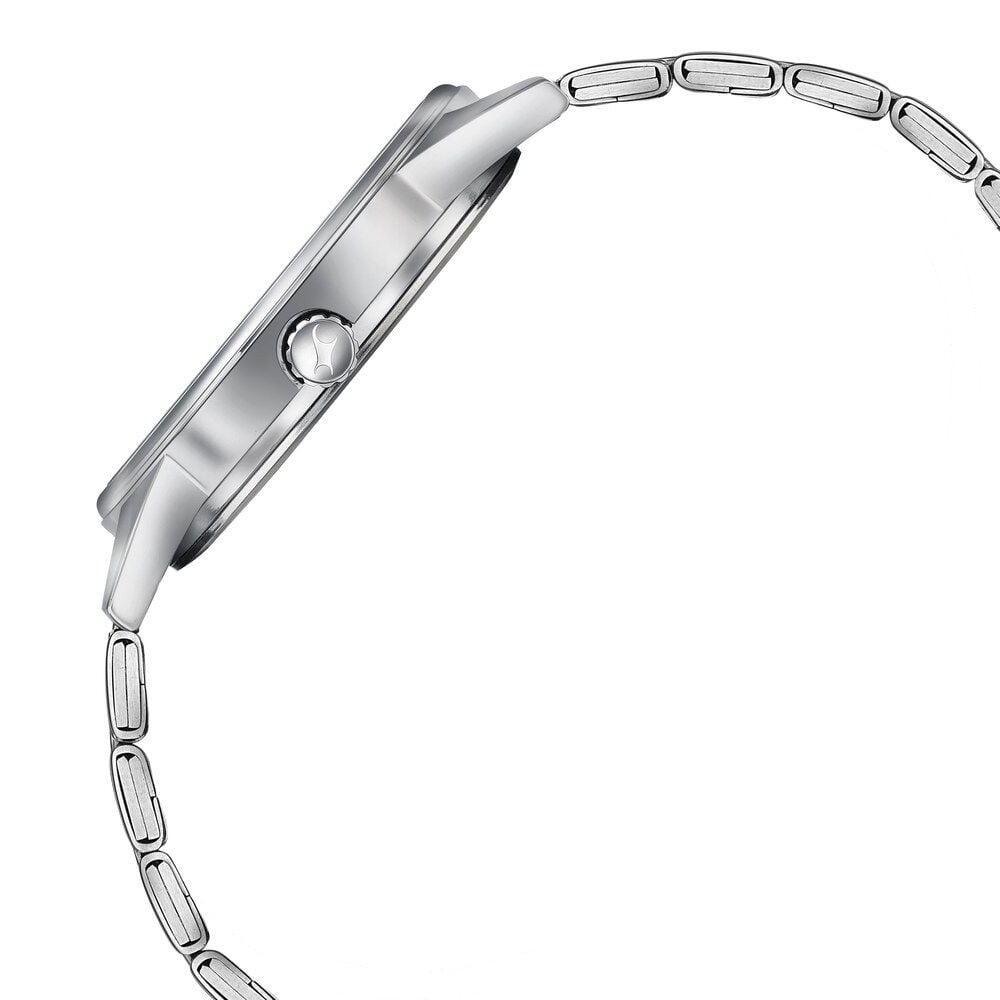 Fastrack Stunners Quartz Analog Grey Dial Stainless Steel Strap Watch for Guys