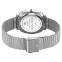 Fastrack Stunners X Quartz Analog Black Dial Stainless Steel Strap Watch For Girls