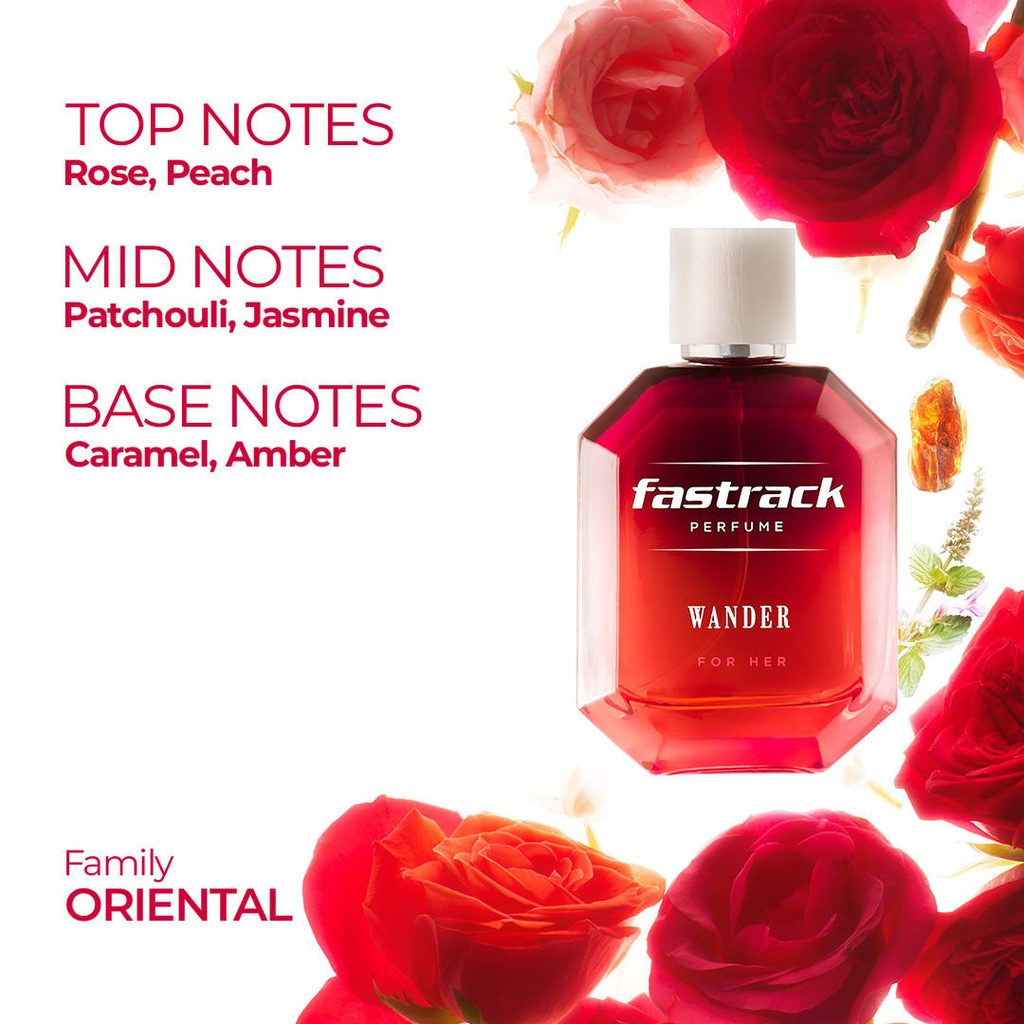 Fastrack Wander Eau de Parfum for Women-100 ml