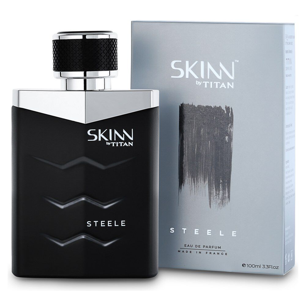 [fclm02pc] Skinn by Titan Steele 100 ML Perfume for Men EDP