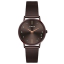 TIMEX Women Brown Round Dial Analog Watch - TWEL15619