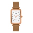 TIMEX Women White Rectangle Dial Analog Watch - TWEL20800