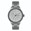 Timex Fashion Men's Grey Dial Round Case Multifunction Function Watch -TWEG19904