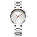 Titan Workwear Quartz Analog Silver Dial Silver Stainless Steel Strap Watch for Women