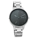 Titan Women's Precision Simplicity Watch: Black Gradient Dial with Metal Strap
