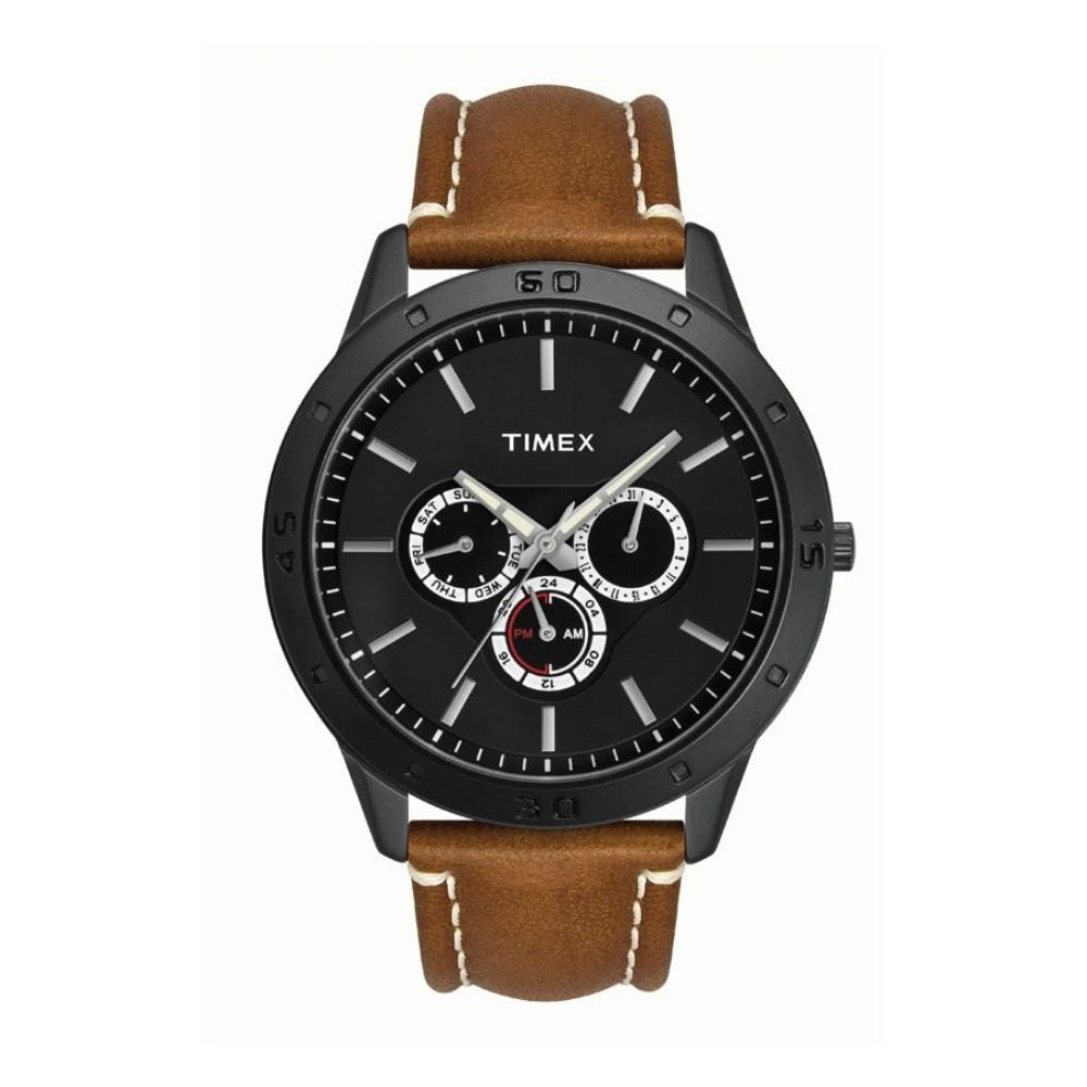 [TW000U913] Timex Fashion Men's Digital Blue Dial Round Case Multifunction Function Watch -TW000U913