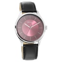 Titan Men's Urban Edge Lustrous Maroon Dial Leather Watch