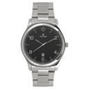 Titan Workwear Black Dial Analog with Date Stainless Steel Strap Watch for Men