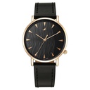 Fastrack Stunners X Quartz Analog Black Dial Leather Strap Watch For Girls