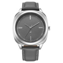 Fastrack Stunners X Quartz Analog Grey Dial Leather Strap Watch For Guys