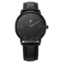Fastrack Stunners X Quartz Analog Black Dial Leather Strap Watch For Guys