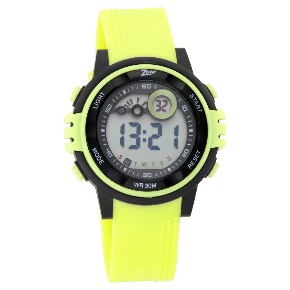 [26017PP05] Zoop By Titan Digital Dial PU Strap Watch for Kids