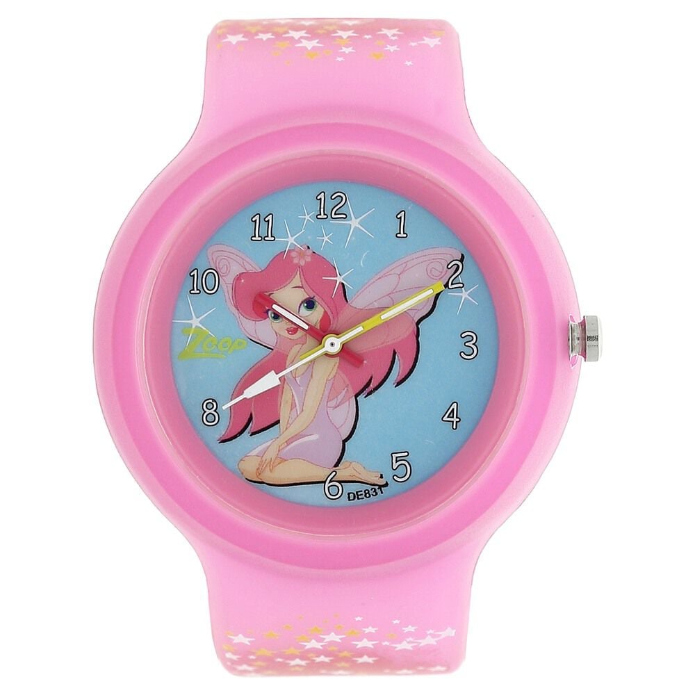 Zoop By Titan Quartz Analog Blue Dial PU Strap Watch for Kids
