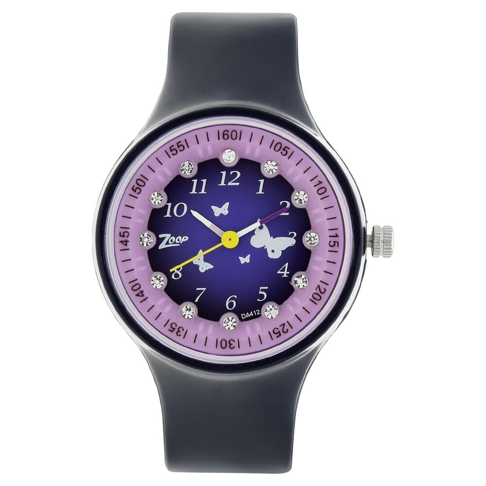 [C4038PP01W] Zoop By Titan Quartz Analog Multicoloured Dial PU Strap Watch for Kids
