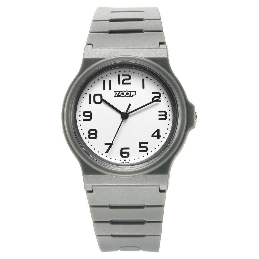 Zoop By Titan Back To School Quartz Analog White Dial Polyurethane Strap Kids Watch